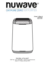 NuWave OXYPURE ZERO 47251 Owner'S Manual preview