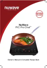 Предварительный просмотр 1 страницы NuWave PIC Pro Chef Owner'S Manual & Complete Recipe Book