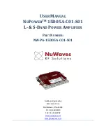 NuWaves NUPOWER 15D05A-C01-S01 User Manual предпросмотр