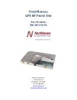 NuWaves NW-RF-GPS-FE User Manual preview