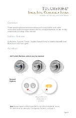 Предварительный просмотр 9 страницы NuWhirl TOUCHSTONE CSLC-317-02-01-01 Installation & Operating Manual