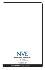 Preview for 40 page of NVE 4307 Series Owner'S Manual & Operating Instructions