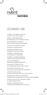 nvent Raychem CCON25-100 Installation And Operating Instructions Manual preview