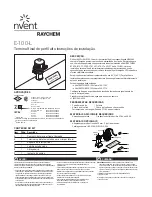 Предварительный просмотр 9 страницы nvent RAYCHEM E-100-L Installation Instructions Manual