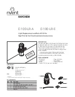 nvent RAYCHEM E-100-LR-A Installation Instructions Manual preview