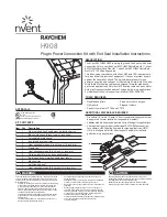 nvent RAYCHEM H908 Installation Instructions Manual preview