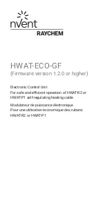 nvent RAYCHEM HWAT-ECO-GF Manual предпросмотр