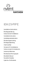 nvent Raychem IEK-25-PIPE Installation Instructions Manual preview