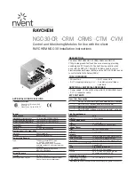 nvent Raychem NGC-30-CR Installation Instructions Manual preview