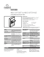 Preview for 1 page of nvent Raychem NGC-UIT-OUT Conversion Instructions