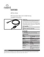 nvent Raychem RTD-200 Installation Instructions preview