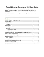 Preview for 1 page of Nvidia Clara Holoscan User Manual