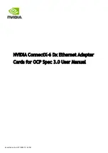 Nvidia ConnectX-6 Dx MCX623430MS-CDAB User Manual preview