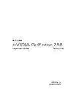 Nvidia GeForce 256 User Manual preview
