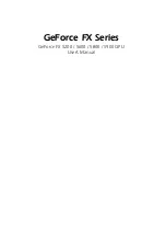 Nvidia GeForce FX 5200 User Manual preview