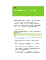 Предварительный просмотр 10 страницы Nvidia GEFORCE GTS 450 Installation Manual