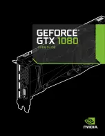 Предварительный просмотр 1 страницы Nvidia geforce gtx 1080 User Manual