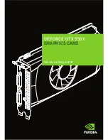 Предварительный просмотр 1 страницы Nvidia GEFORCE GTX 550 Ti Installation Manual