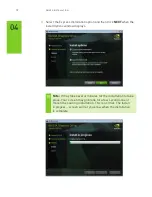 Предварительный просмотр 17 страницы Nvidia GEFORCE GTX 550 Ti Installation Manual