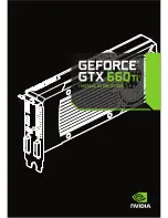 Предварительный просмотр 1 страницы Nvidia GeForce GTX 660 TI Installation Manual