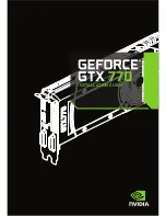 Предварительный просмотр 1 страницы Nvidia GeForce GTX 770 Installation Manual