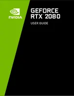 Nvidia Geforce RTX 2080 User Manual предпросмотр