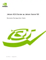 Preview for 1 page of Nvidia JETSON AGX XAVIER User Manual