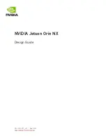 Nvidia Jetson Orin NX Design Manual preview