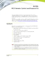 Preview for 5 page of Nvidia MCE Remote Control User Manual