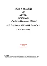 Nvidia nF6100-430 User Manual предпросмотр