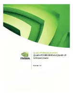 Nvidia Quadro CX SDI User Manual предпросмотр