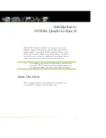 Предварительный просмотр 5 страницы Nvidia QUADRO G-SYNC II User Manual