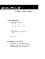 Предварительный просмотр 7 страницы Nvidia QUADRO G-SYNC II User Manual