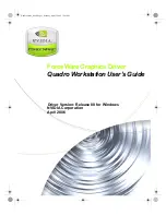 Nvidia Quadro Workstation User Manual предпросмотр