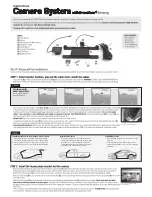 Preview for 1 page of NVision rear view camera system Instruction Manual