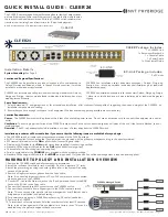 NVT Phybridge CLEER24 Quick Install Manual предпросмотр