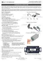 Предварительный просмотр 2 страницы NVT Phybridge NV-EC1701U Condensed Installation Manual