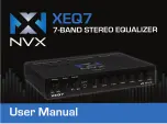 Preview for 1 page of NVX XEQ7 User Manual