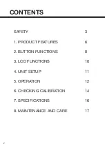 Preview for 2 page of NWI NRL900-G Owner'S Manual