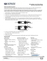 Preview for 3 page of NX NXP2-RL-SP Installation Instructions