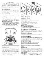 Предварительный просмотр 2 страницы Nxg NX-C8.3-P 8" Manual