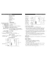 Предварительный просмотр 2 страницы Nxg NX-HDMIX-IR-30 Operating Instructions