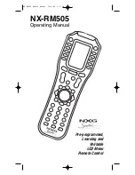 Nxg NX-RM505 Operating Manual предпросмотр