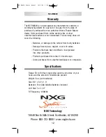 Предварительный просмотр 15 страницы Nxg NX-RM820 Operating Manual