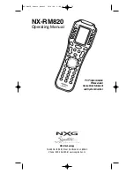 Предварительный просмотр 18 страницы Nxg NX-RM820 Operating Manual