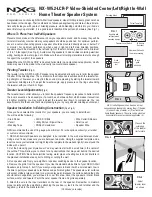 Nxg NX-W5.2-LCR-P Quick Manual preview