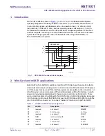 Предварительный просмотр 3 страницы NXP Semiconductors AN11001 Application Note