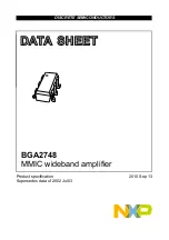 Preview for 1 page of NXP Semiconductors BGA2748 Datasheet