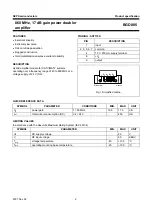 Preview for 2 page of NXP Semiconductors BGD885 Datasheet