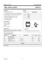 Preview for 2 page of NXP Semiconductors BGM1012 Datasheet